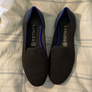 EUC Rothy’s black size 9.5